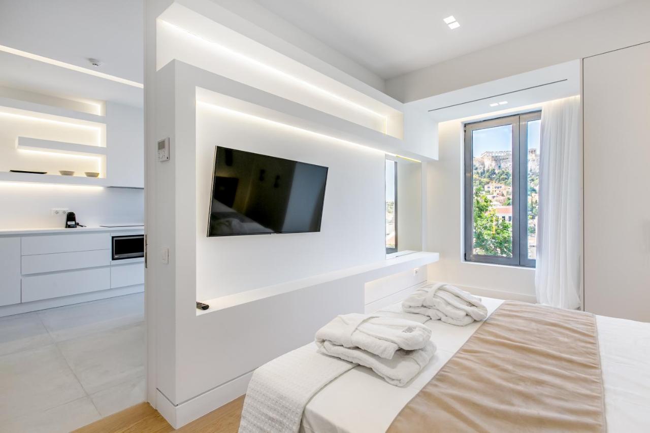 Ns Place Modern Apartment Acropolis View Aten Exteriör bild